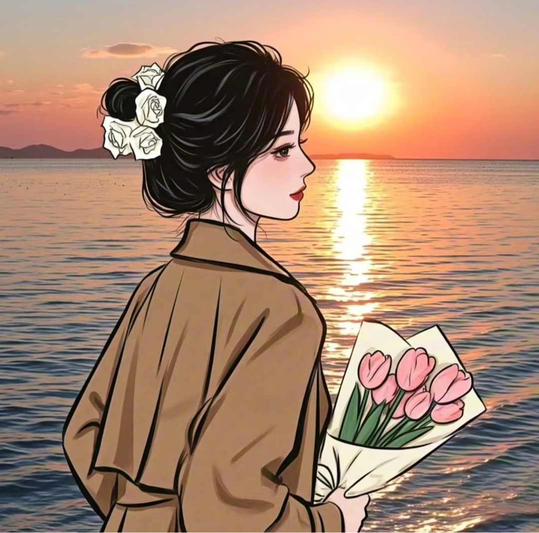 动态连更挑杖氖甑 微信头像淡人头像美女头像卡通四十岁适合时光