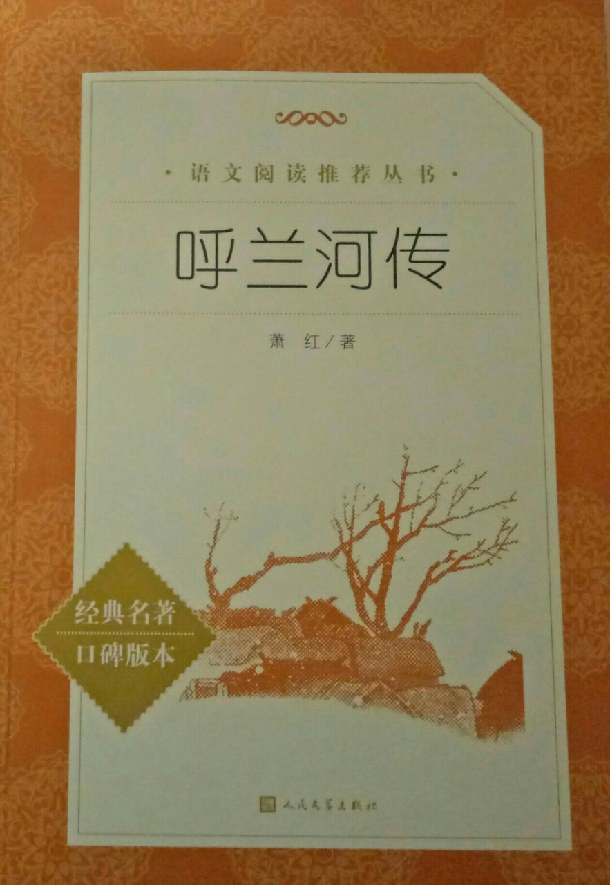 书名《呼兰河传 作者:萧红 出版社:人民文学出版社 类型:儿童文学