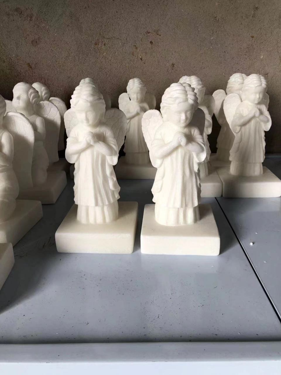 汉白玉墓地小天使