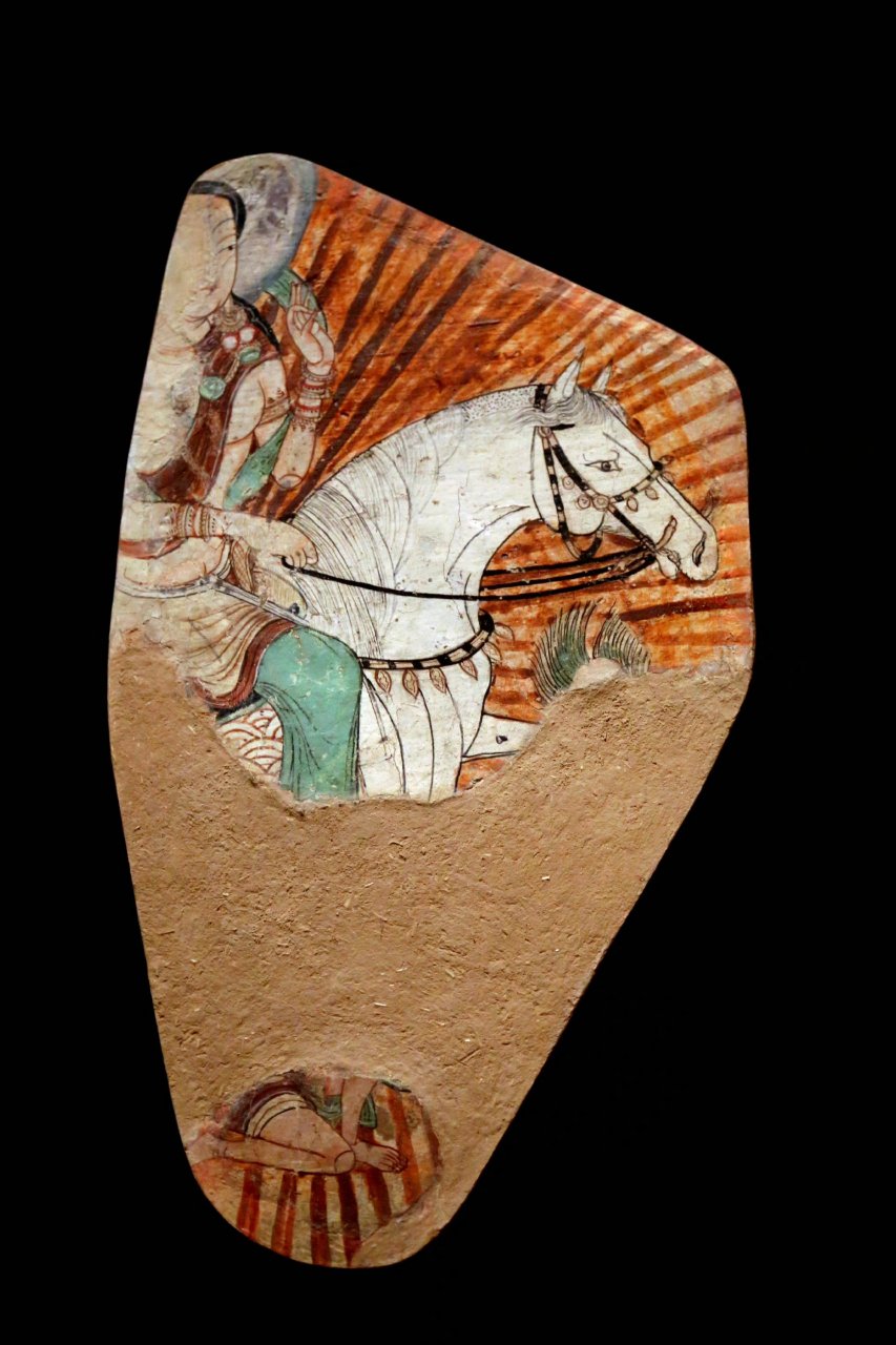 柏林亚洲艺术博物馆藏新疆柏孜克里克千佛洞唐代壁画