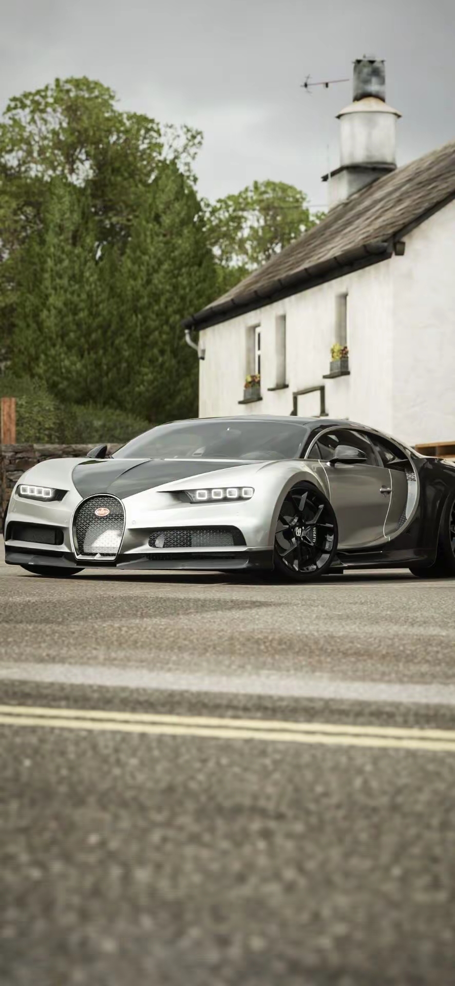 这辆布加迪威龙跑车简直是视觉盛宴!