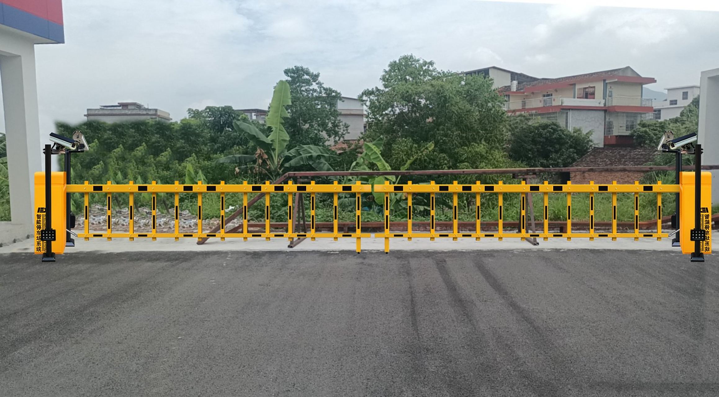 空降闸,栏栅道闸,车牌识别,广告小门,人脸识别