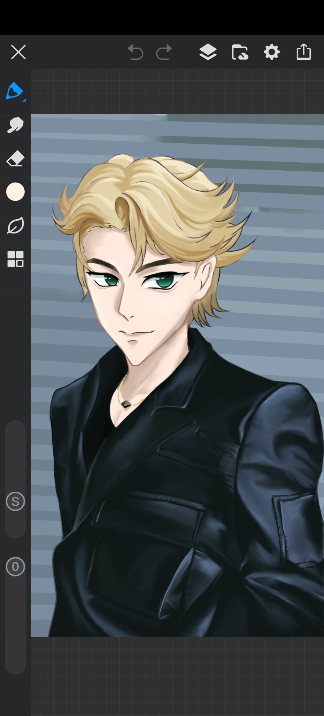 丁禹兮头像#给大帅哥丁禹兮画了一张画,希望丁禹兮会喜欢