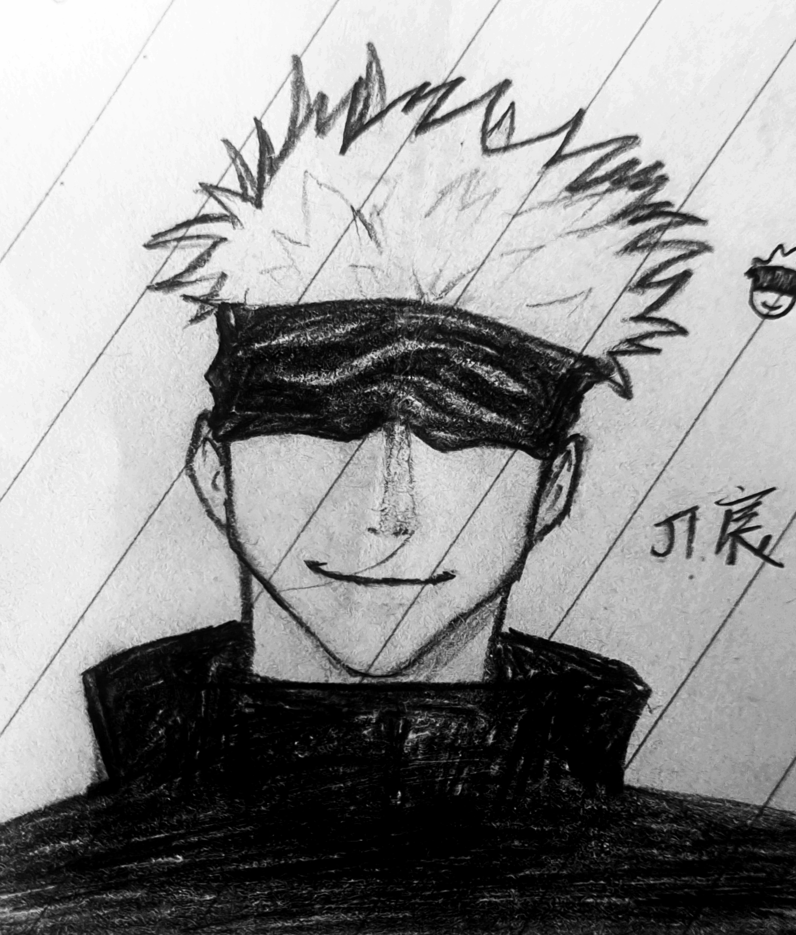 黑白手绘,简约而不简单.