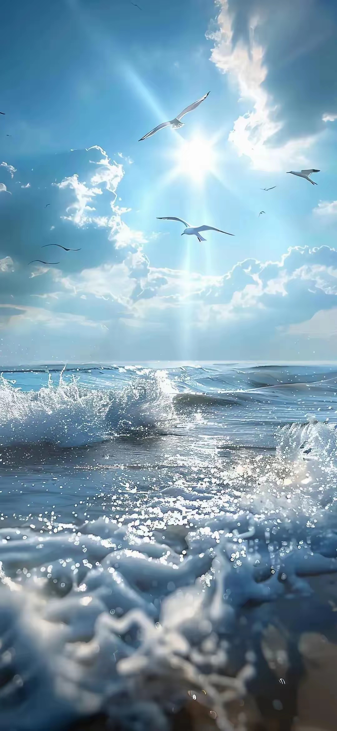 我坚守自己的孤独 我的孤独 海水稀释不了的孤独 感动大海 大海不断