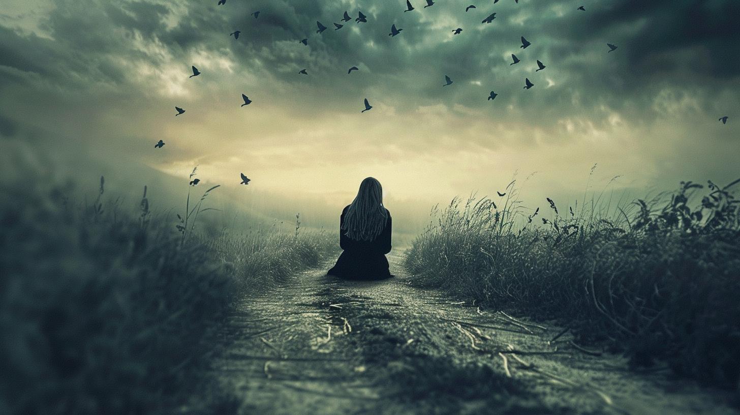 心情悲哀图片内心悲凉的图片失落背景图内心一片荒芜图片悲伤背景图