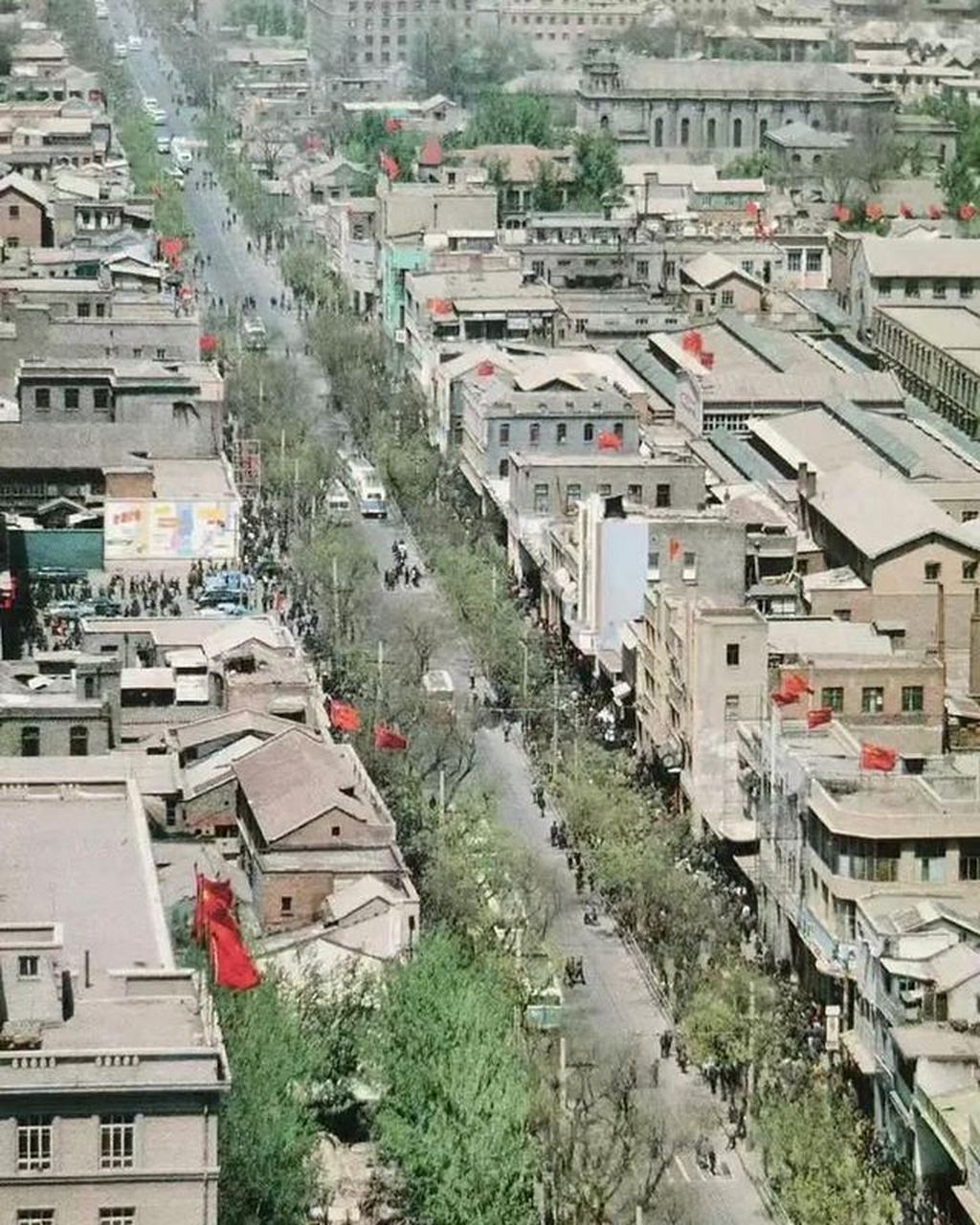 1994年的北京街景图片