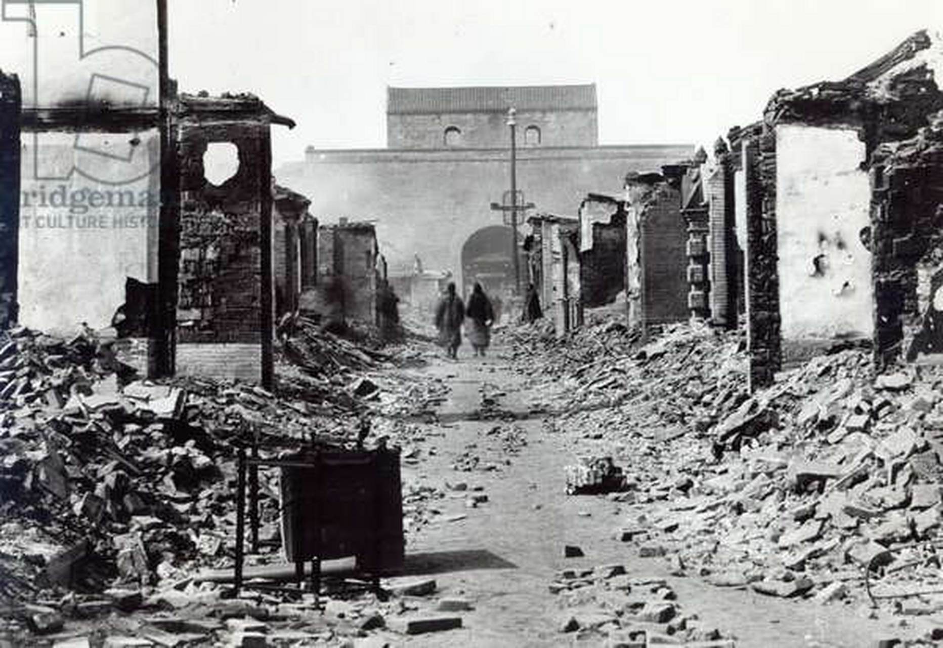 1900 年义和团运动期间中国北京遭受的破坏