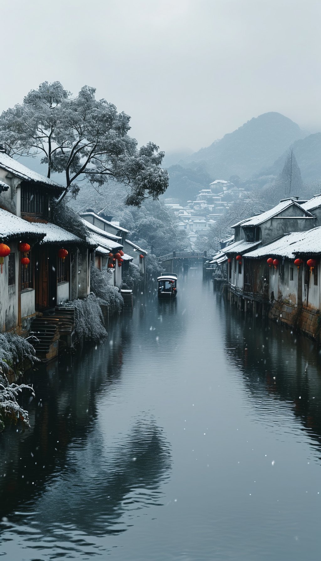 云剪花,散作满天飞,片片飘来丰年意