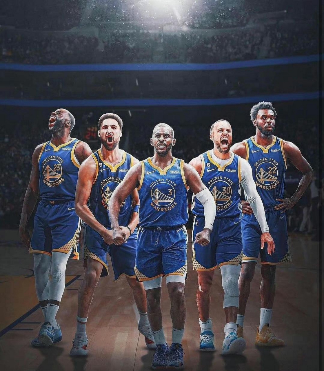 如果下赛季的勇士排出这套首发 这五个人能在西部掀起多大风浪?