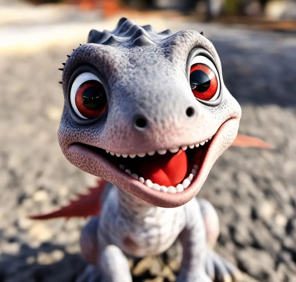 这只小恐龙让我一秒陷入萌态漩涡!