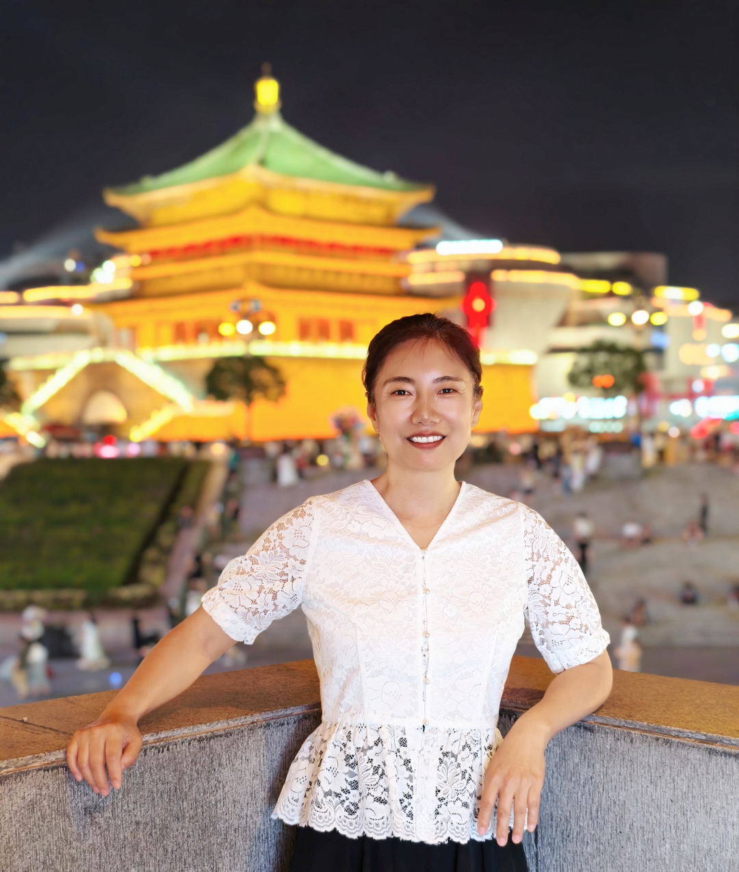 西安美女钟楼照片女装图片孙雪妍西安西安美丽女人图片西安许丽西安