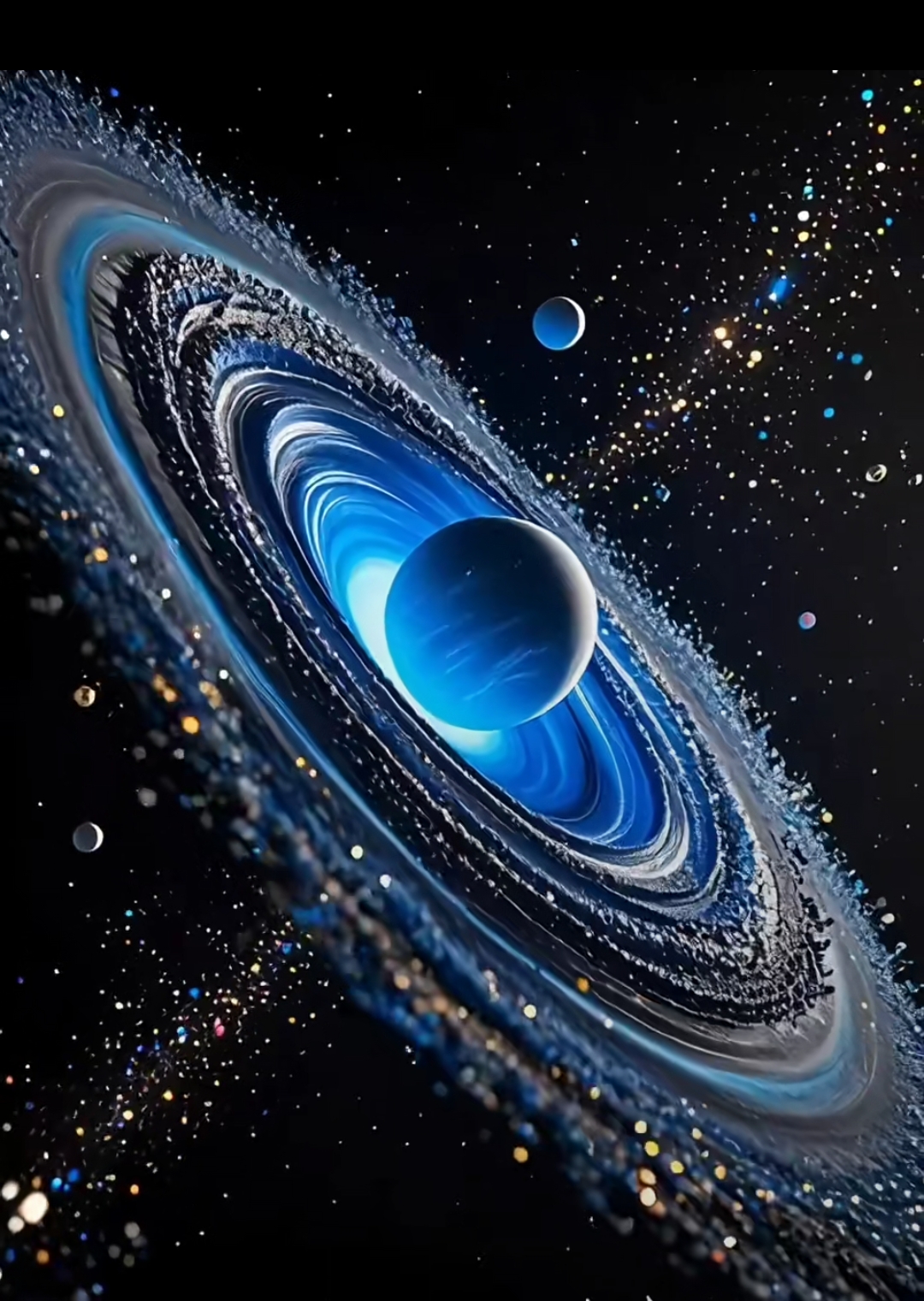 宇宙蓝调:邂逅外太空的蓝色浪漫