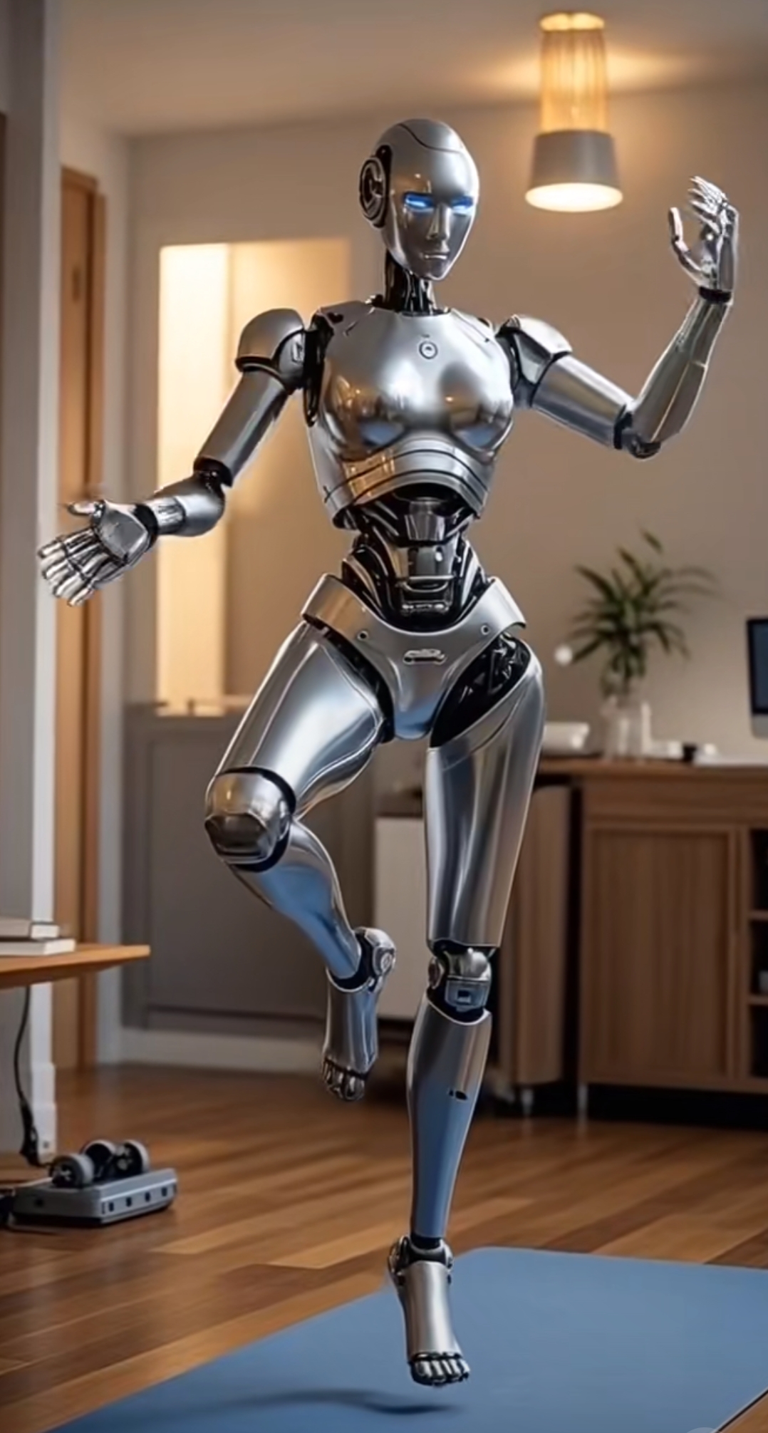 在科技飞速发展的当下,一个会跳舞的漂亮机器人,很难不让人心动