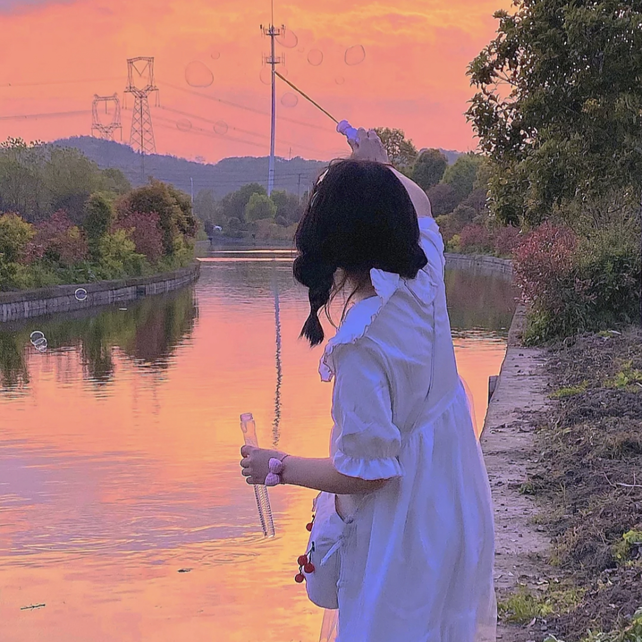 真人女生神仙头像