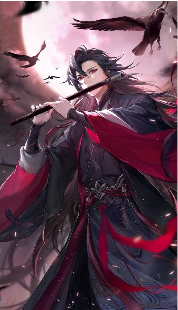 动漫魏无羡吹笛子最帅图片夷陵老祖吹笛子魏无羡少年图片夷陵老祖壁纸