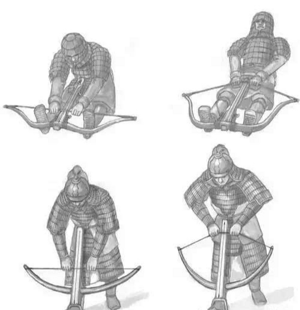 蹶张弩 蹶张弩,也叫踏弩,是一种用脚踩踏机括而发箭的弓.