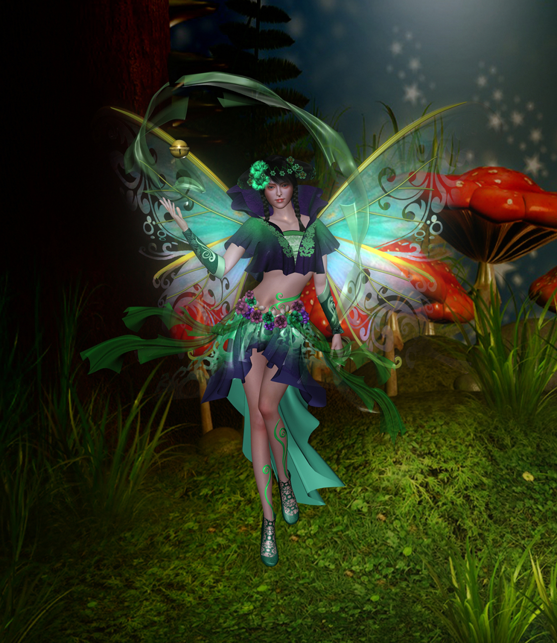 《花妖》故事发生在南北朝时期,一书生长年在山中苦读诗书,两花妖被他