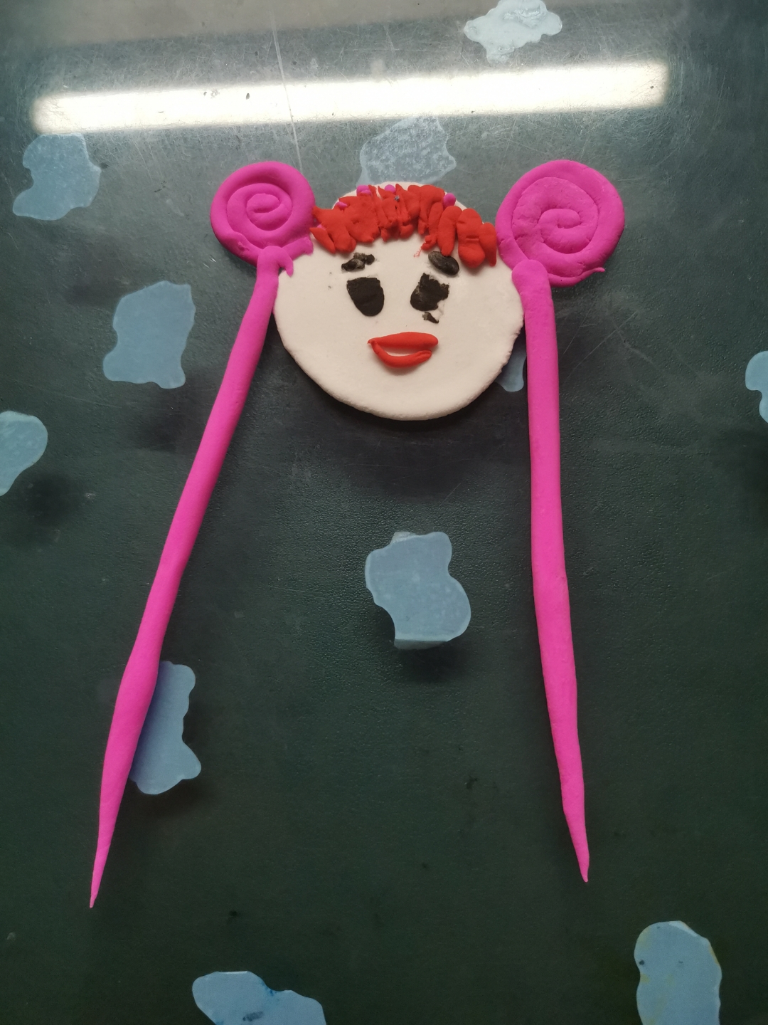 手工大佬们,教一下我,这个眼睛到底是怎么捏的呀?