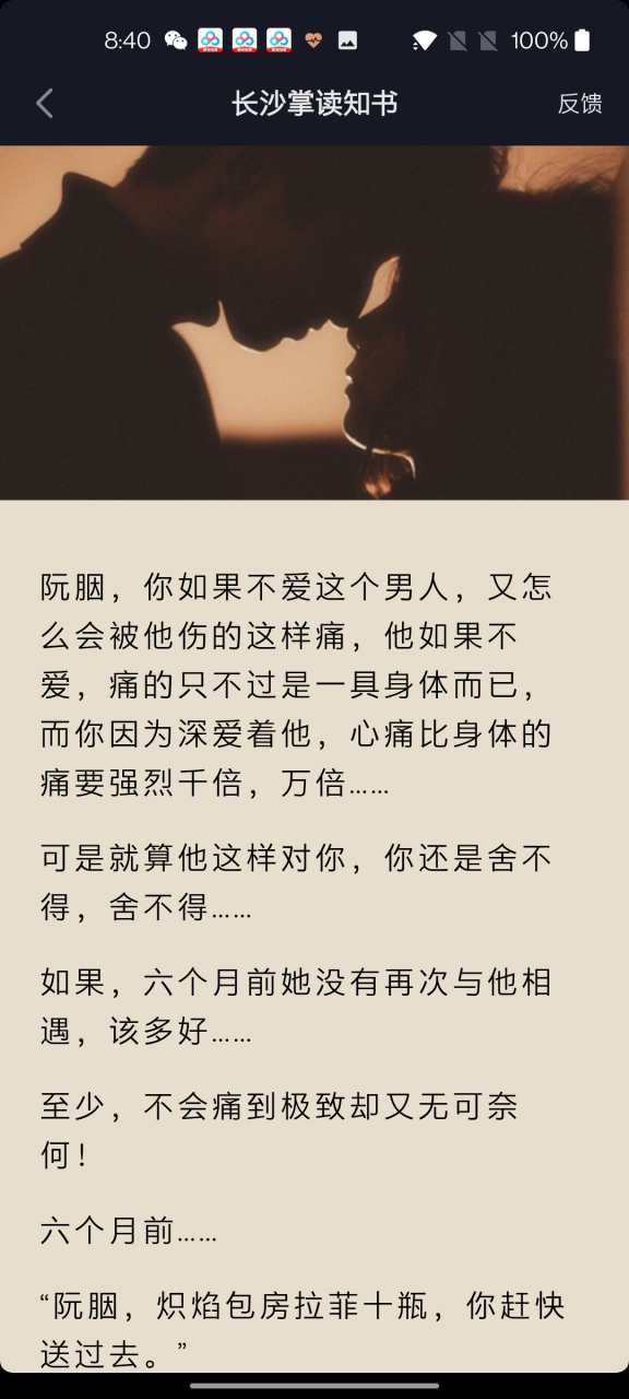 刚刚阅读完《阮胭沈劲》现代长篇小说《阮胭沈劲》阮小姐,你还是下来