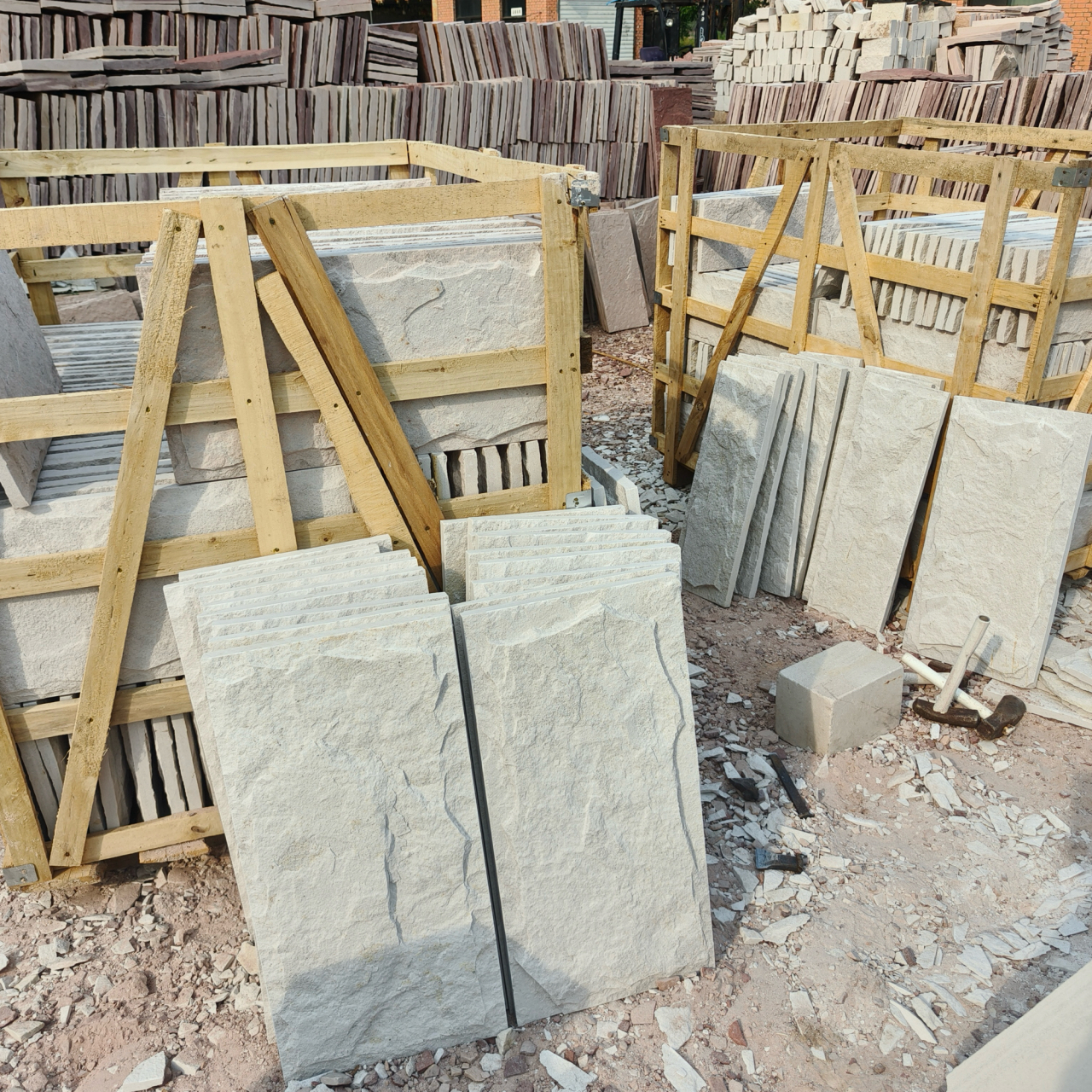 白砂岩蘑菇石# #天然蘑菇石# #蘑菇石外墙砖# #天然蘑菇石# #蘑菇石