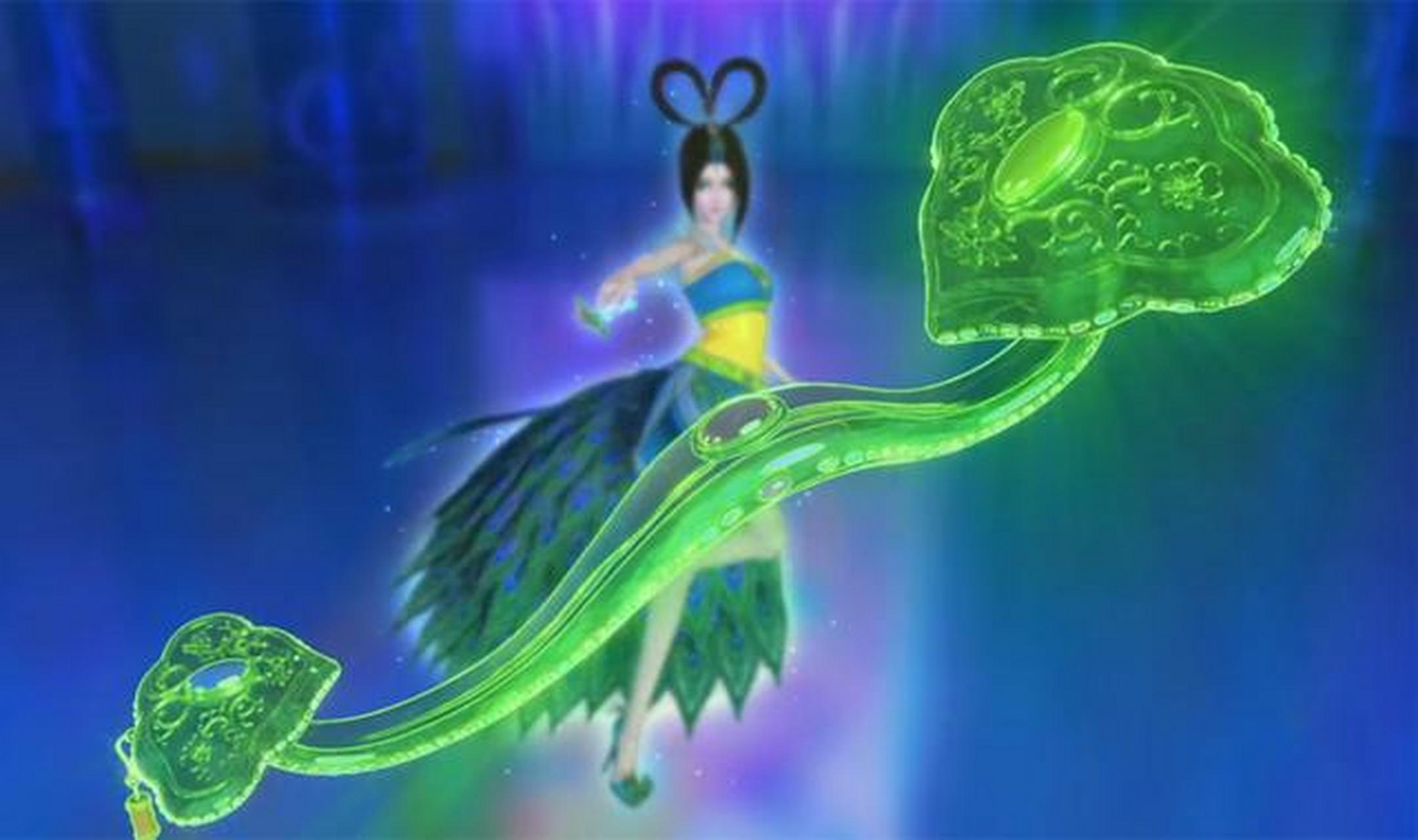 动漫头像和壁纸# 叶罗丽精灵梦爱美的蓝孔雀上场,拥有镜之力的献佑