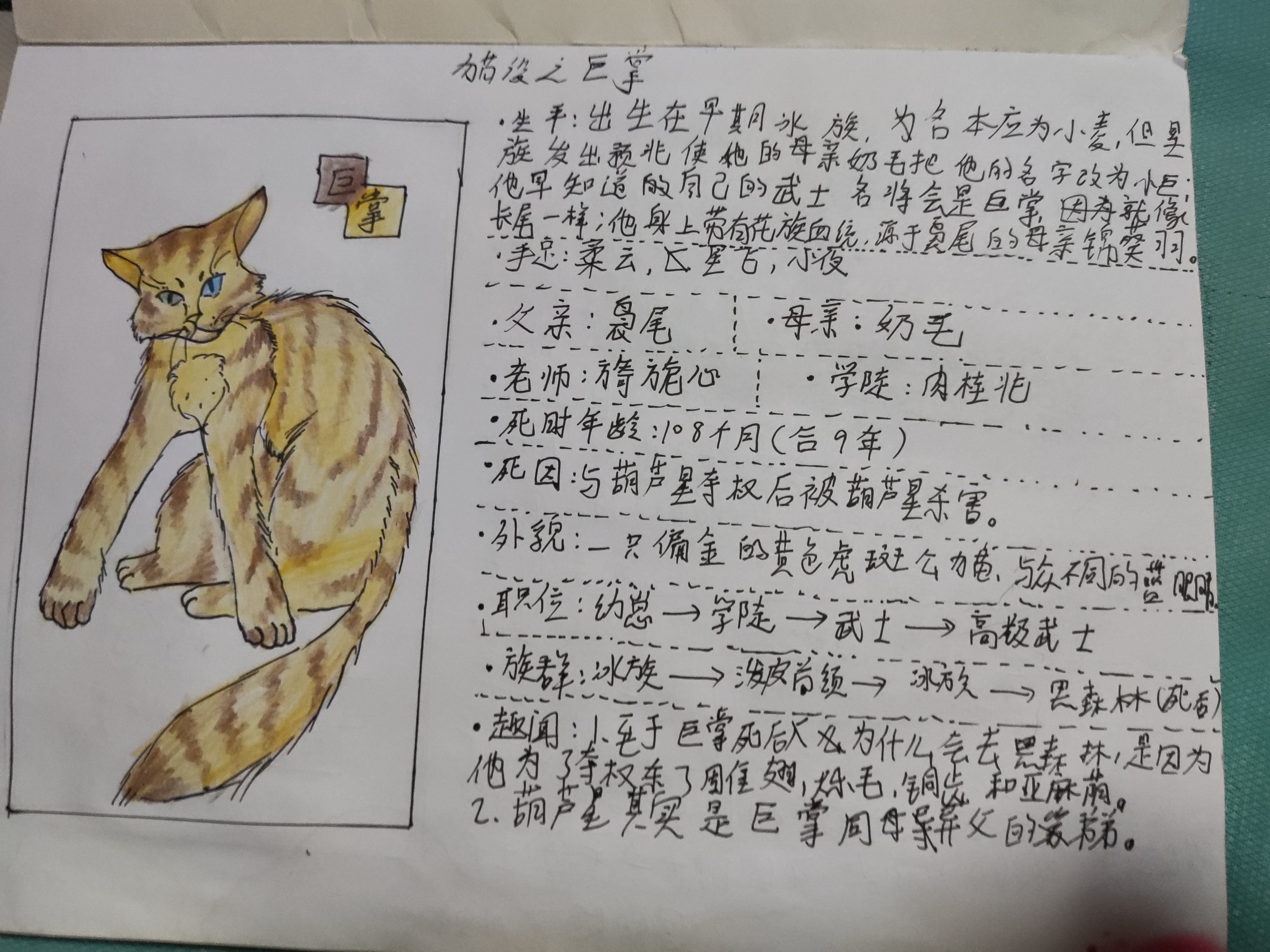 猫武士斑叶疯了图片