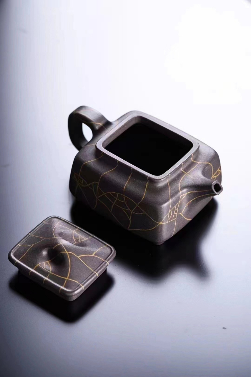 实力高工谢永新【冰纹石瓢】 连续两届全手工大赛一等奖 |260cc 壶身