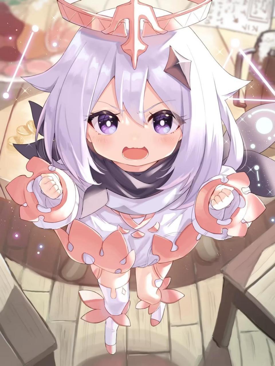 小派蒙生气了[发怒]