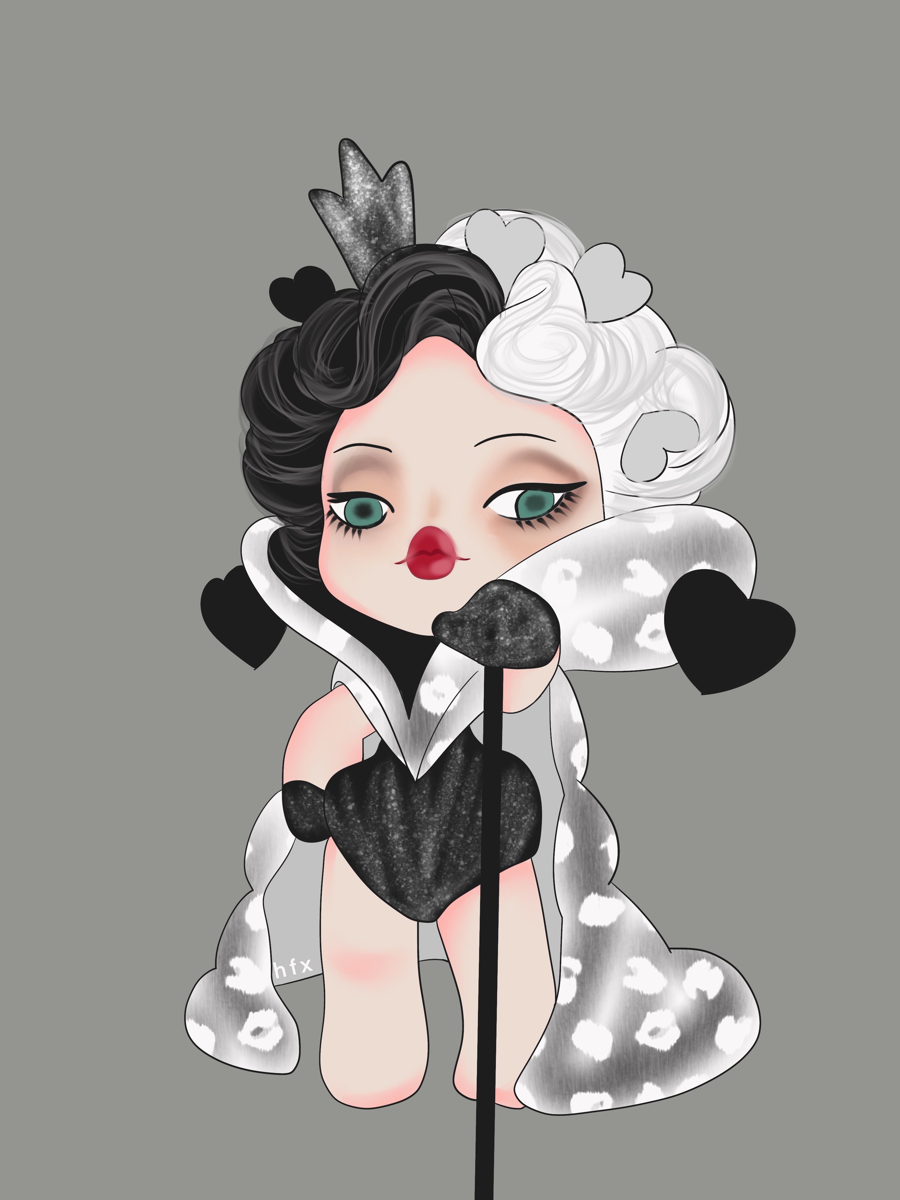 95库伊拉这个′′的角度太飒了.