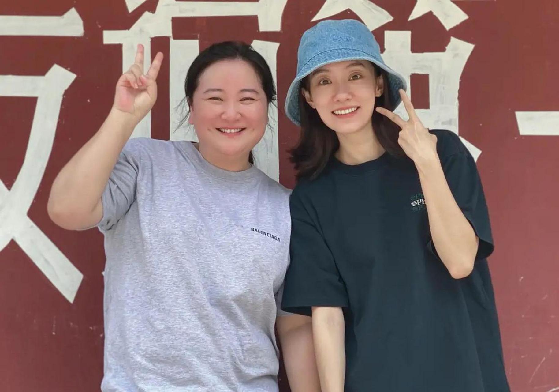 贾玲的替身和她瘦下来的样子一模一样.