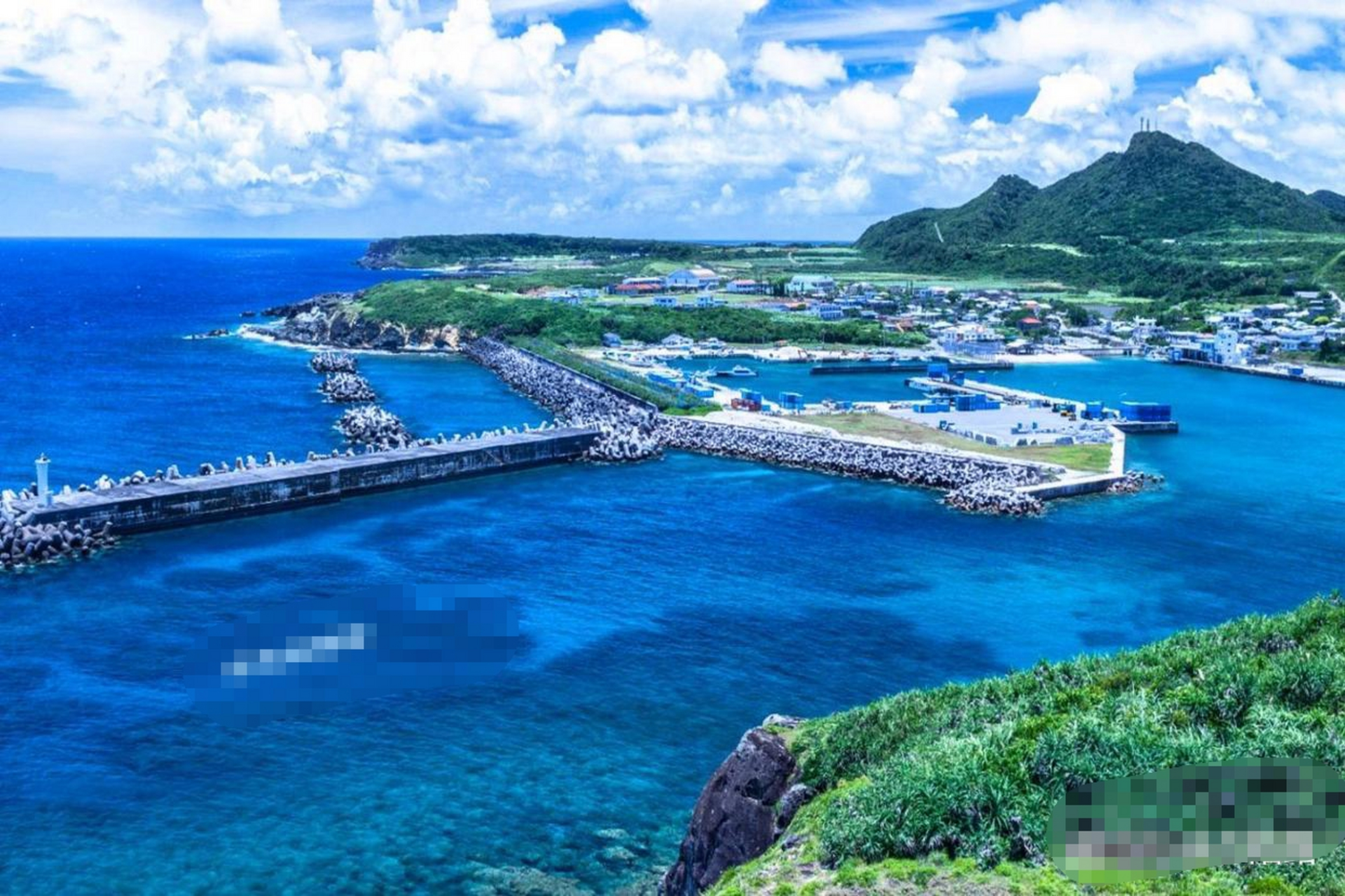 与那国岛,位于琉球群岛的八重山群岛中