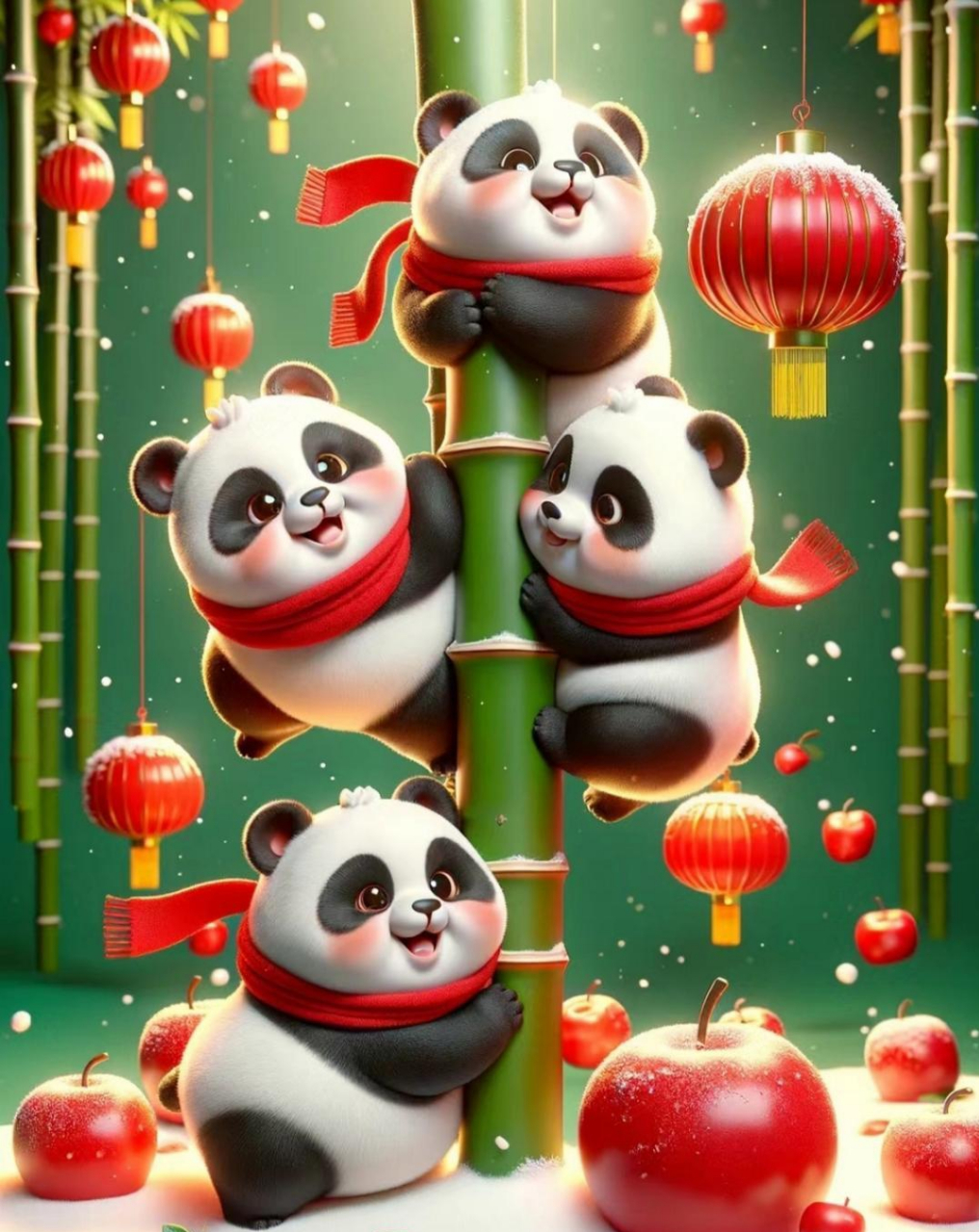 国宝大熊猫61节节高