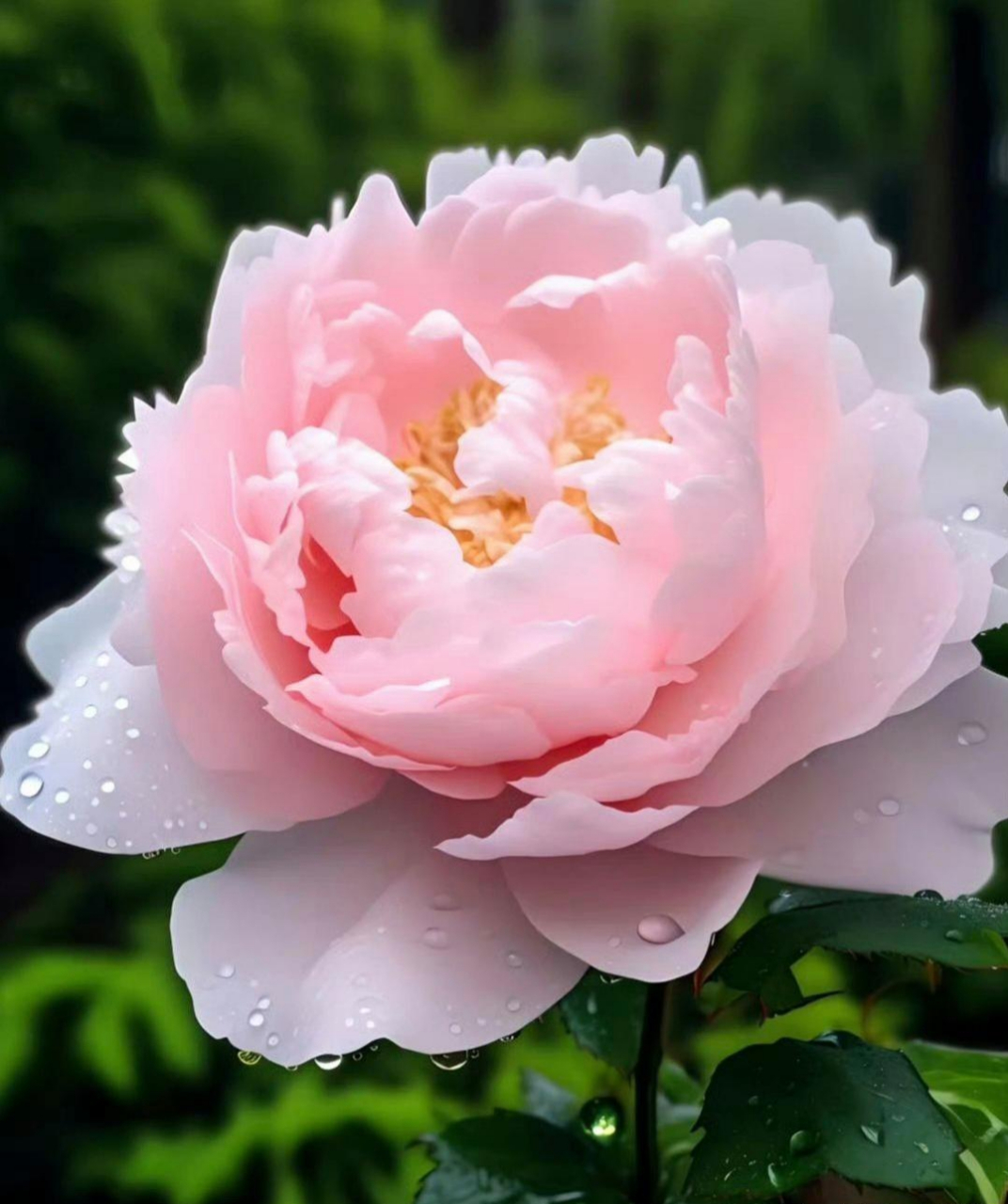 [鲜花]早安㊗️福[鲜花 粉色花朵美祝福,祝福美好又如意.