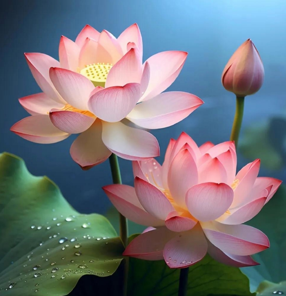 花中君子怀静气,平静似水心泰然.