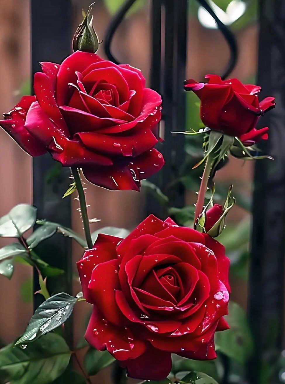 爱的奉献大爱无疆 红色玫瑰红红心,初心不忘爱如金