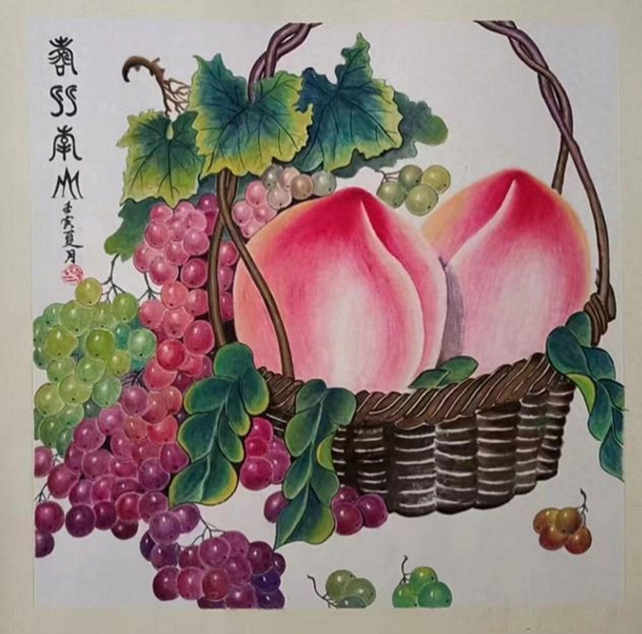 见物有感•重情重义 人生桃李满天下,无奈知己又几何?