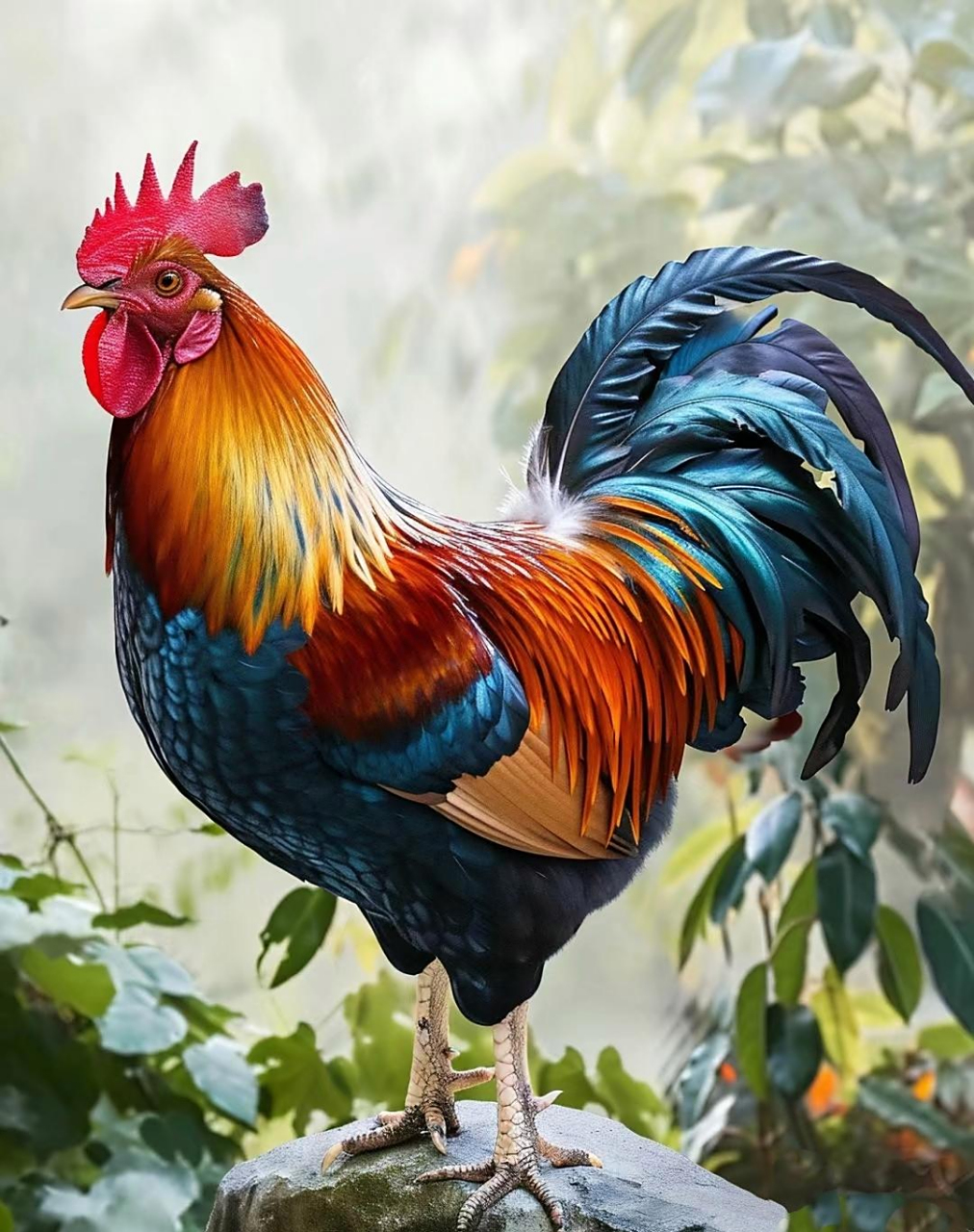 [鲜花]早安619015福[鲜花]61金鸡报晓 一鸣惊天下,黎明即起身