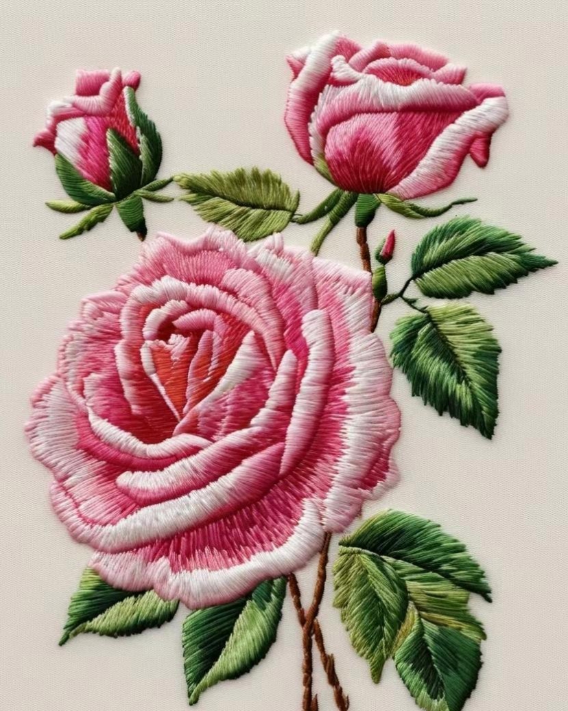 刺绣手工艺术惊艳之作