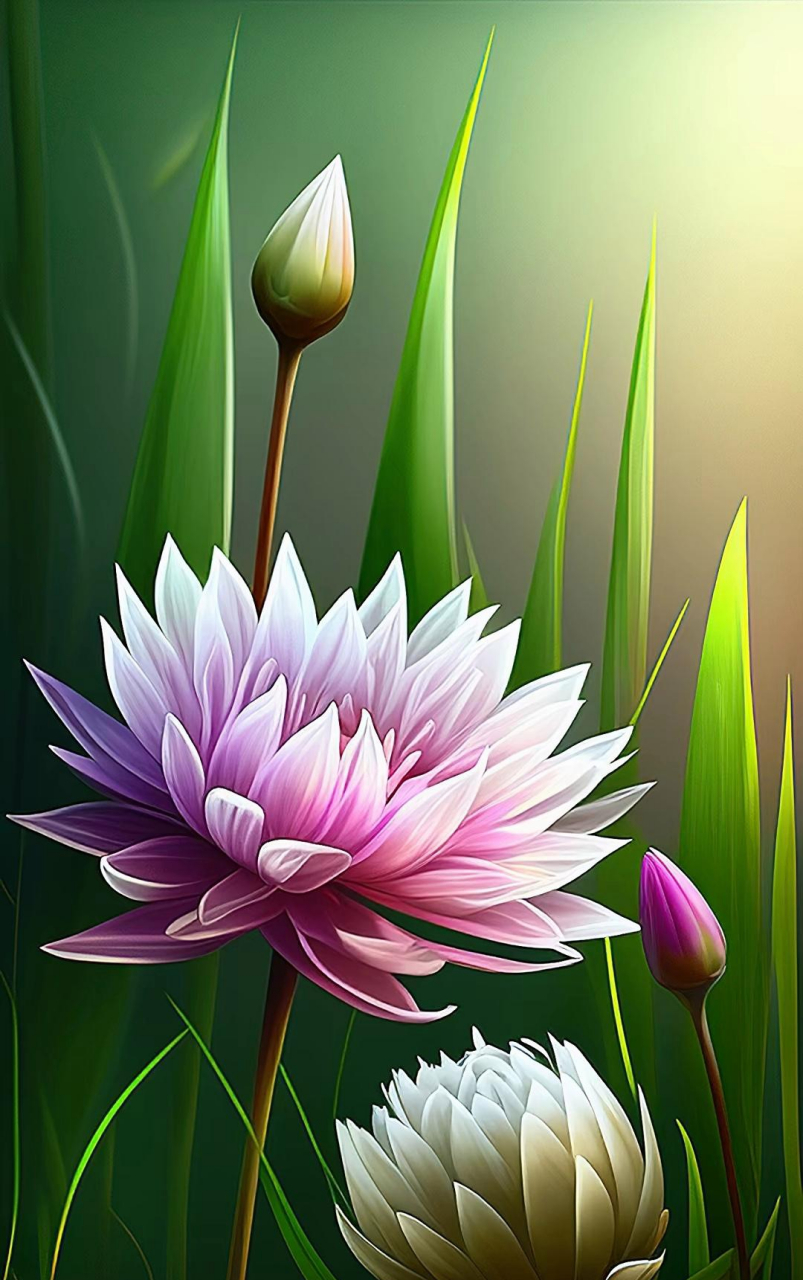 唯美61花中仙子 出污泥而不染洁,濯清莲而不妖美.