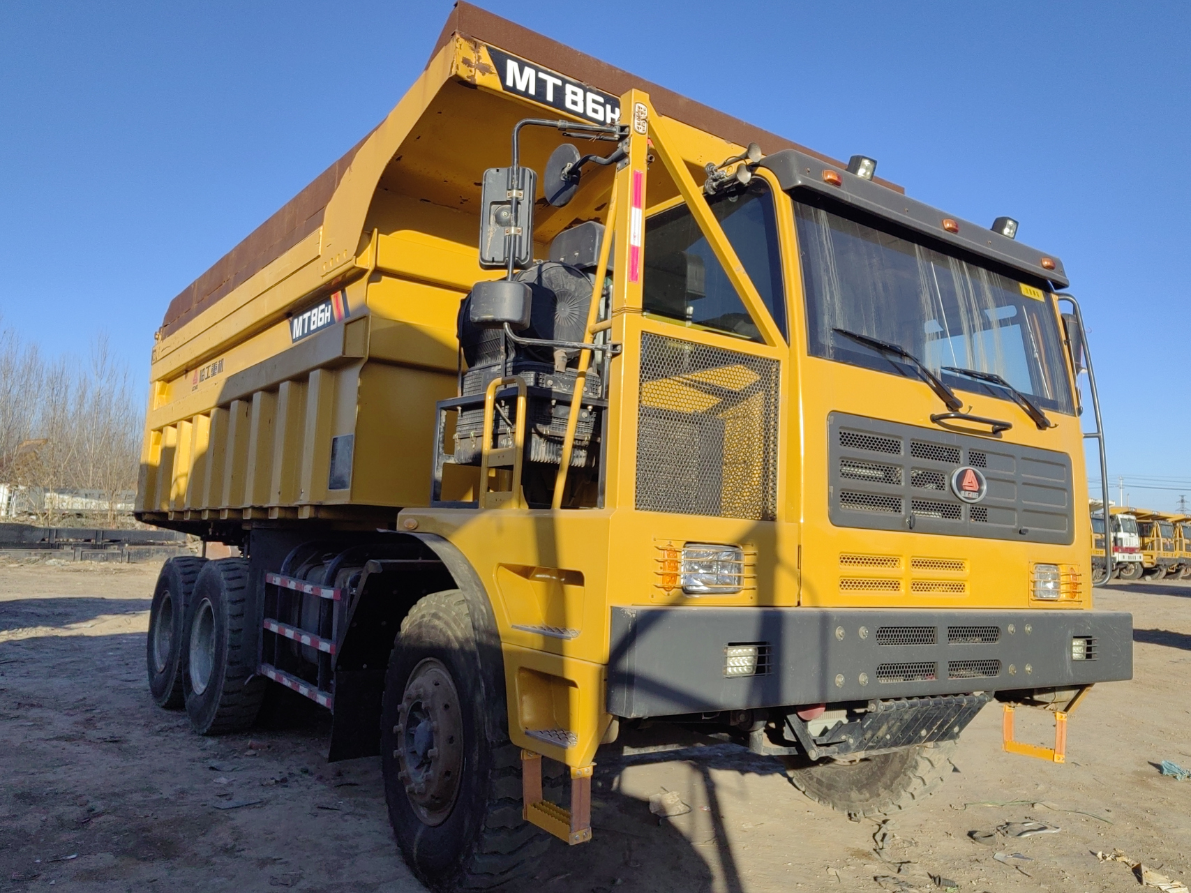 宽体矿山运输车#汽车知识