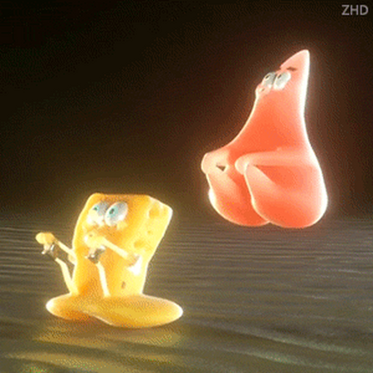 派大星海绵宝宝可爱pp表情包#海绵宝宝表情包# #海绵宝宝# #海绵宝宝