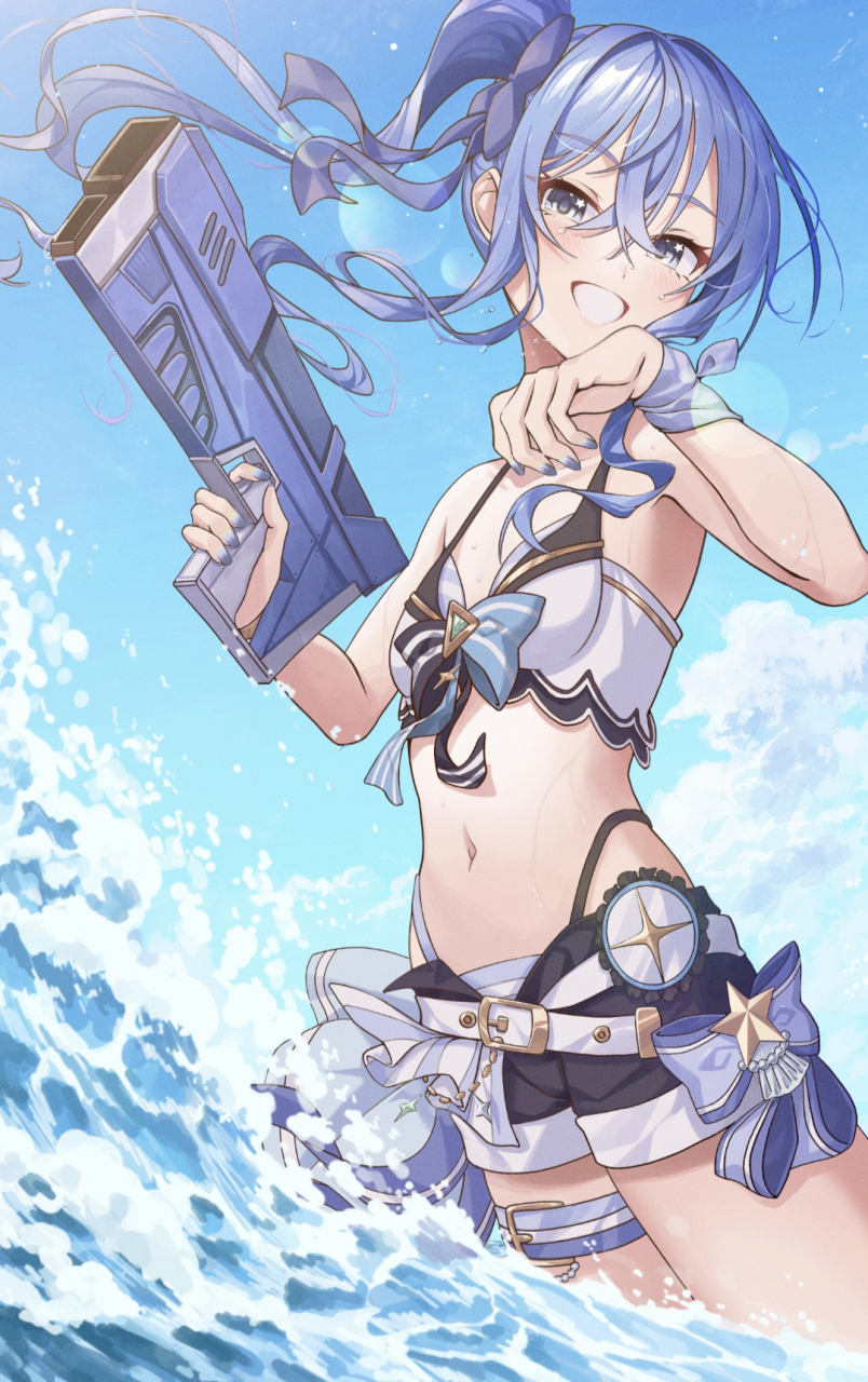 youtuber虚拟主播星街すいせい #二次元美图#  画师:yozora/よぞら