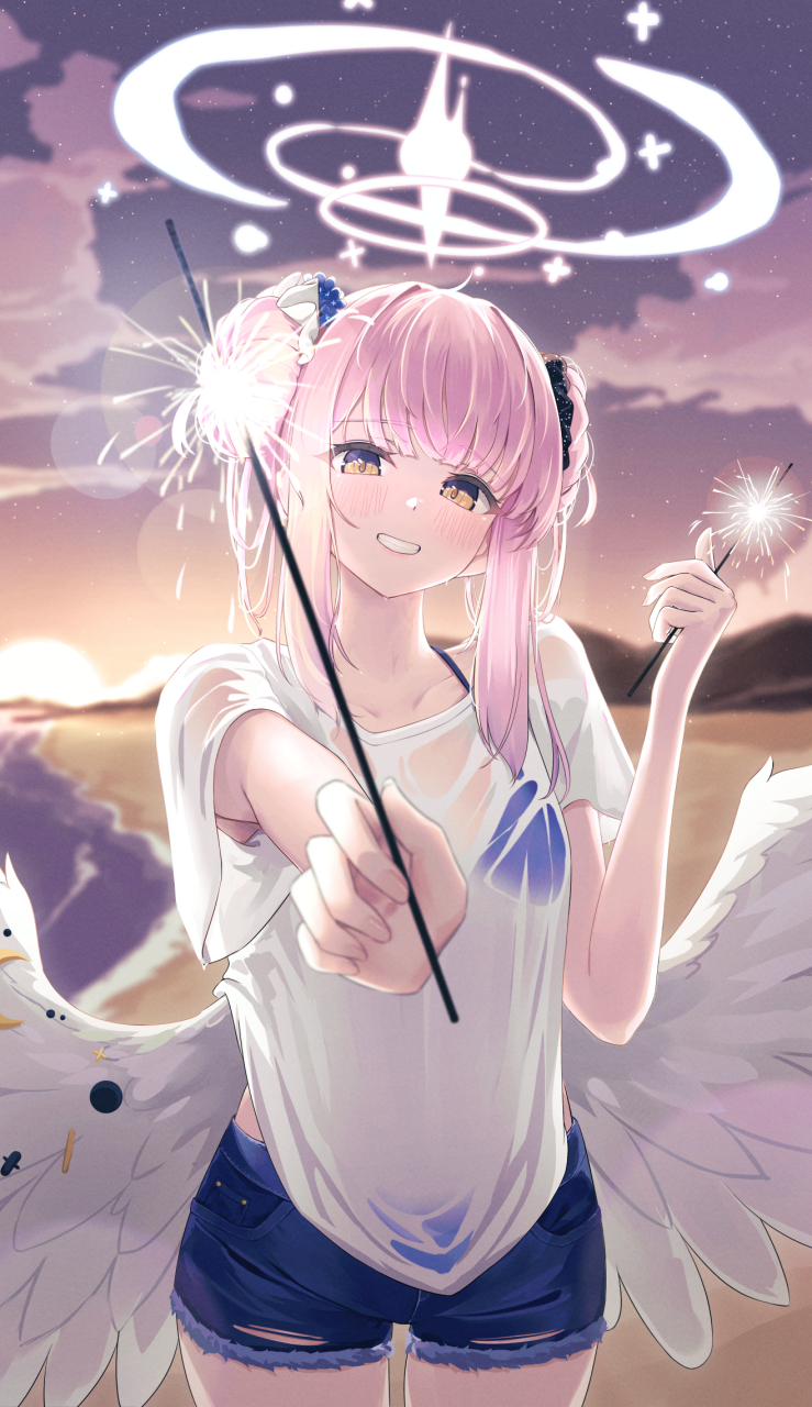 圣园弥香#二次元美图#  画师:daran9 pixiv id:36288535