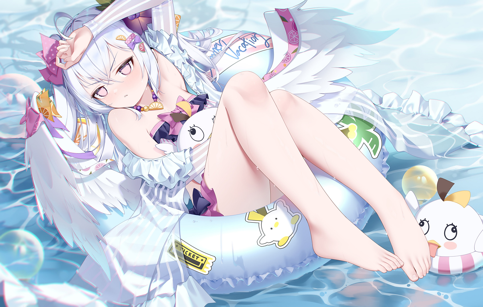 白洲アズサ#二次元美图#  画师:冰冻鱼粽 pixiv: 109570909