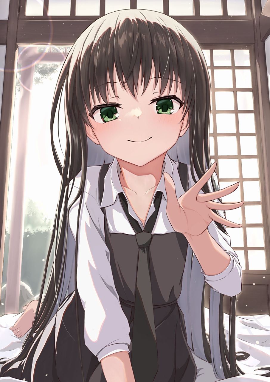 "早上好啊"#二次元美图#  画师:takoyaki032002