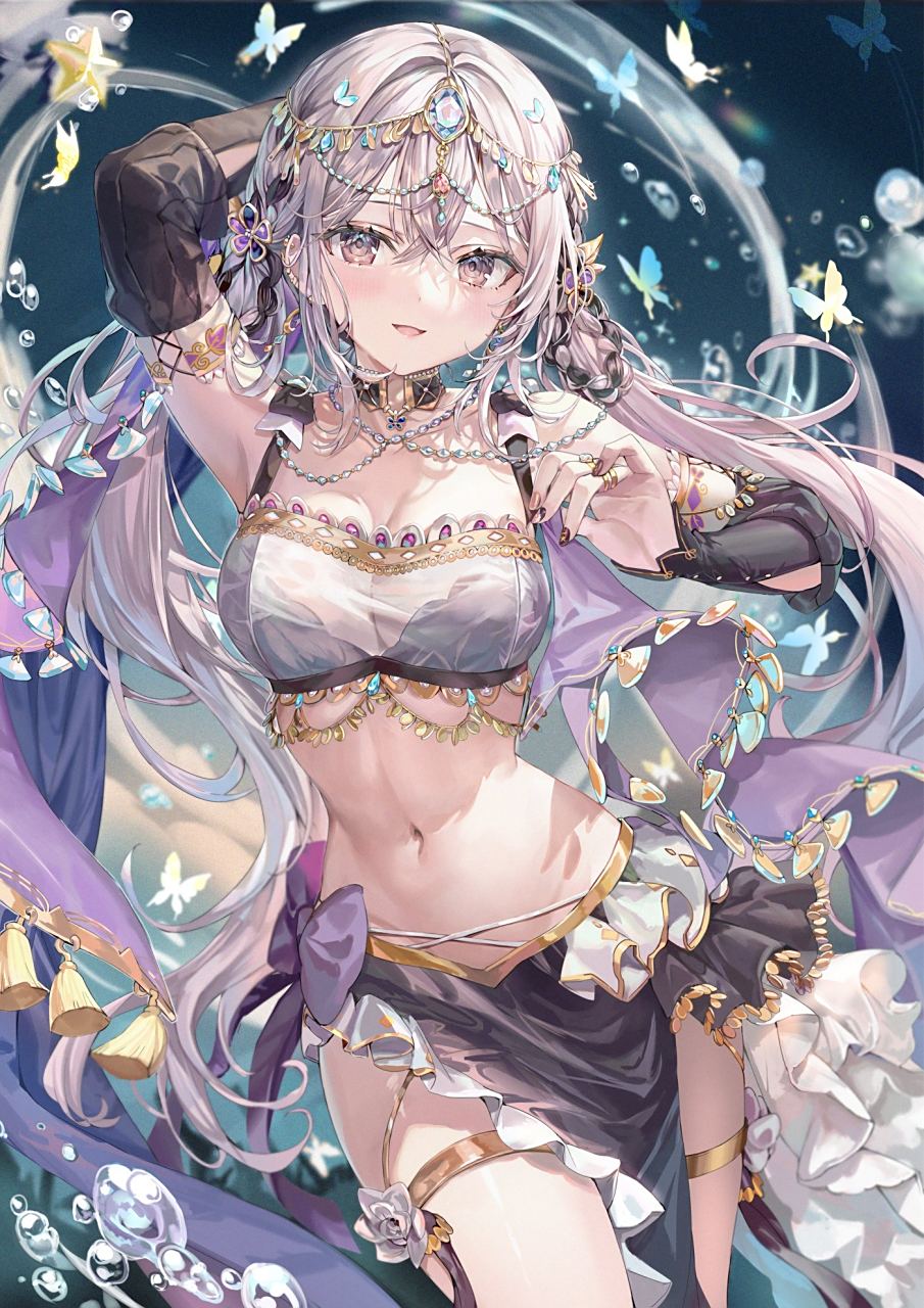 舞女#二次元美图#  画师:momoco_haru