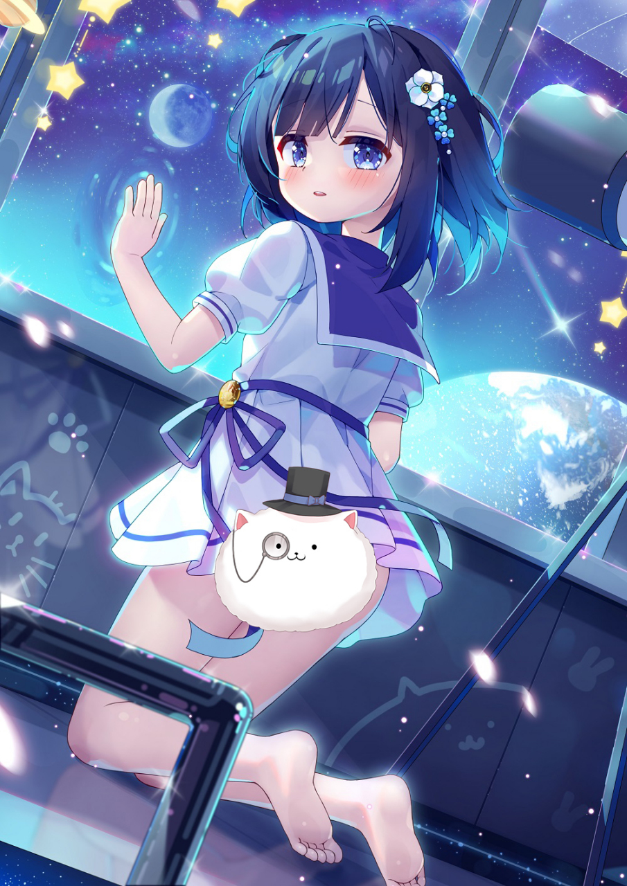 风衣叶冬优#二次元美图#  画师:タク道