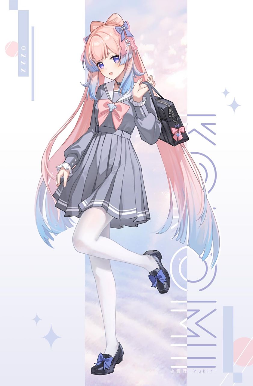 水手服心海#二次元美图#  画师:_yukiri