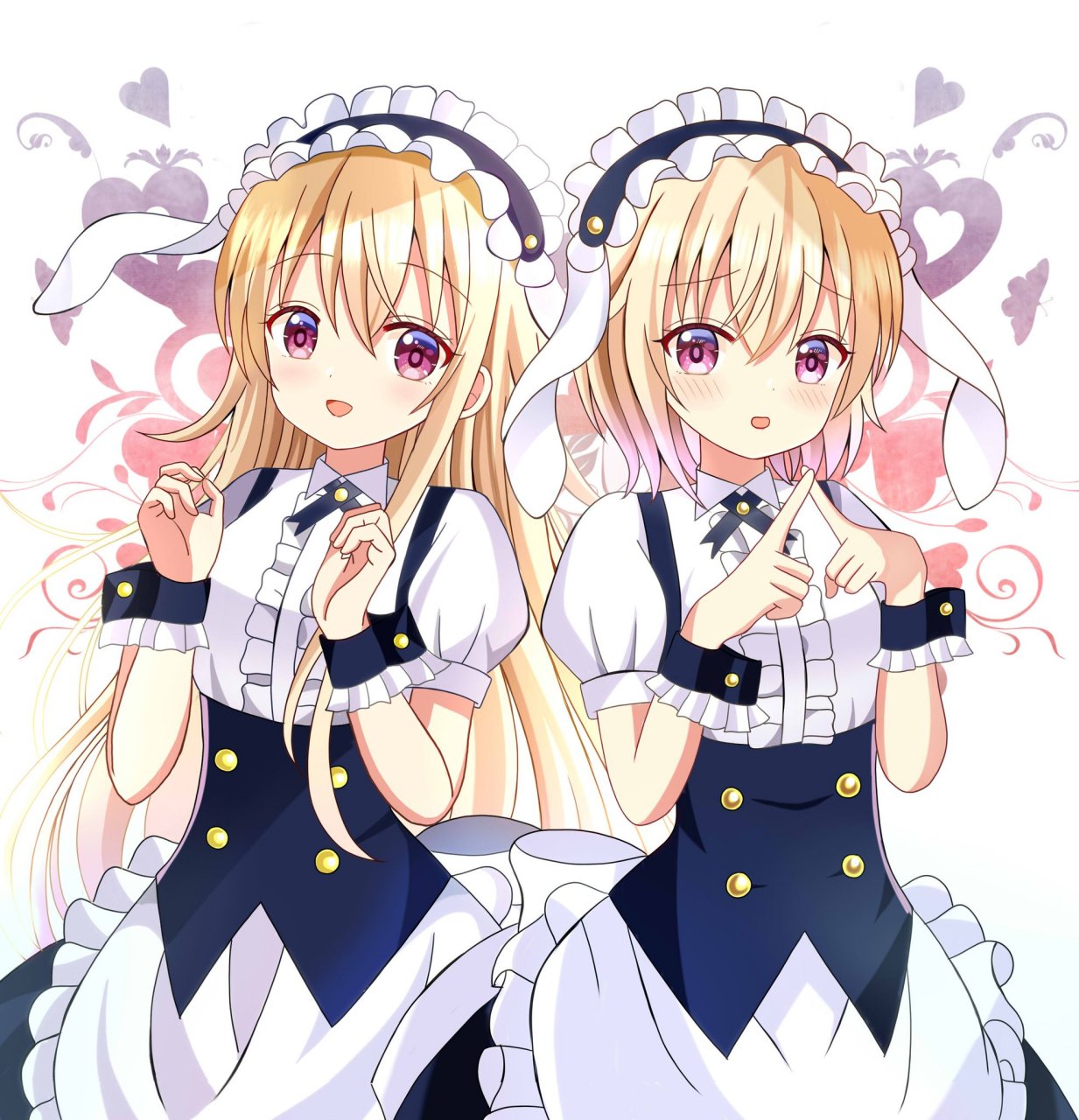 双胞胎女仆#二次元美图#  画师:ryoutanf